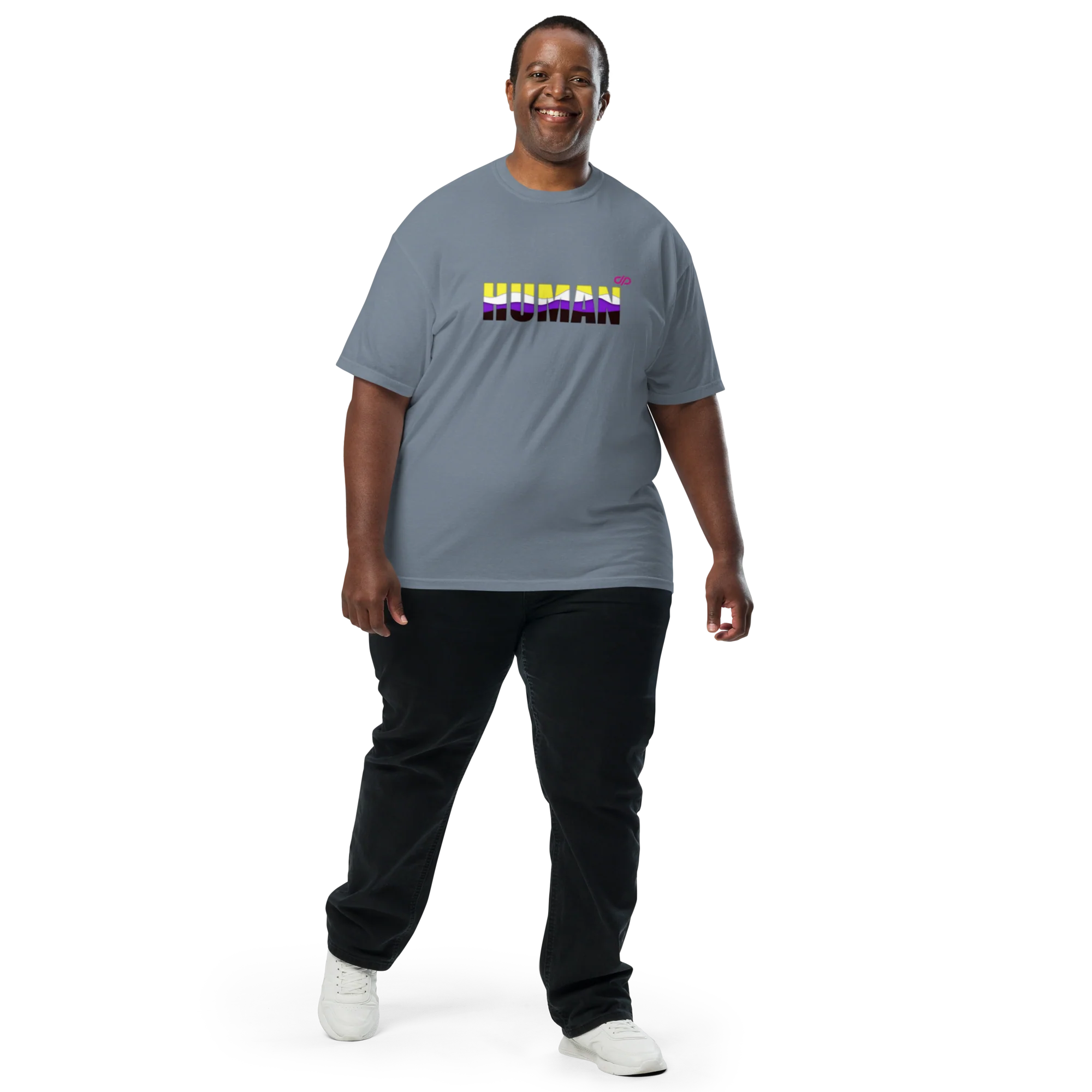 Enby HUMAN tee - Image 3