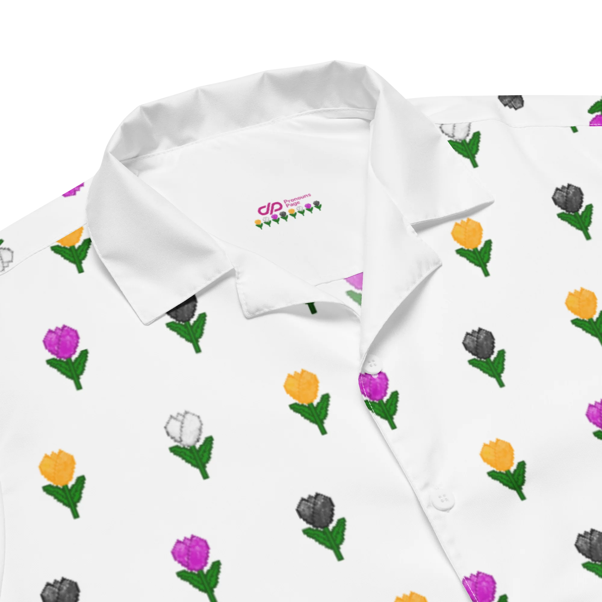 Enby Tulip love shirt - Image 2