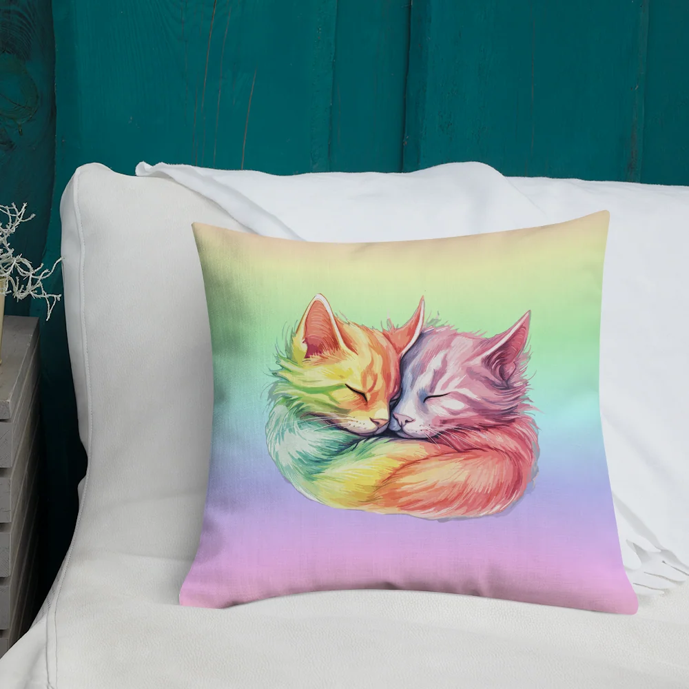 Pride Cats Pillow - Image 5