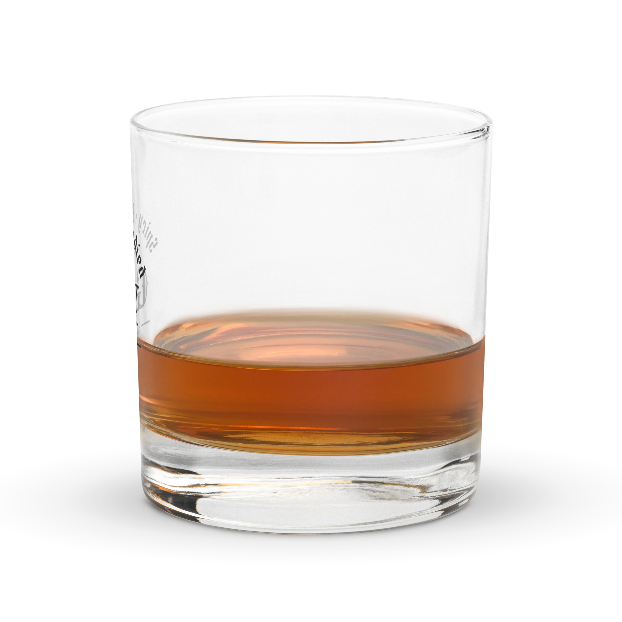 Rocks glass with Pride (customizable) - Image 3