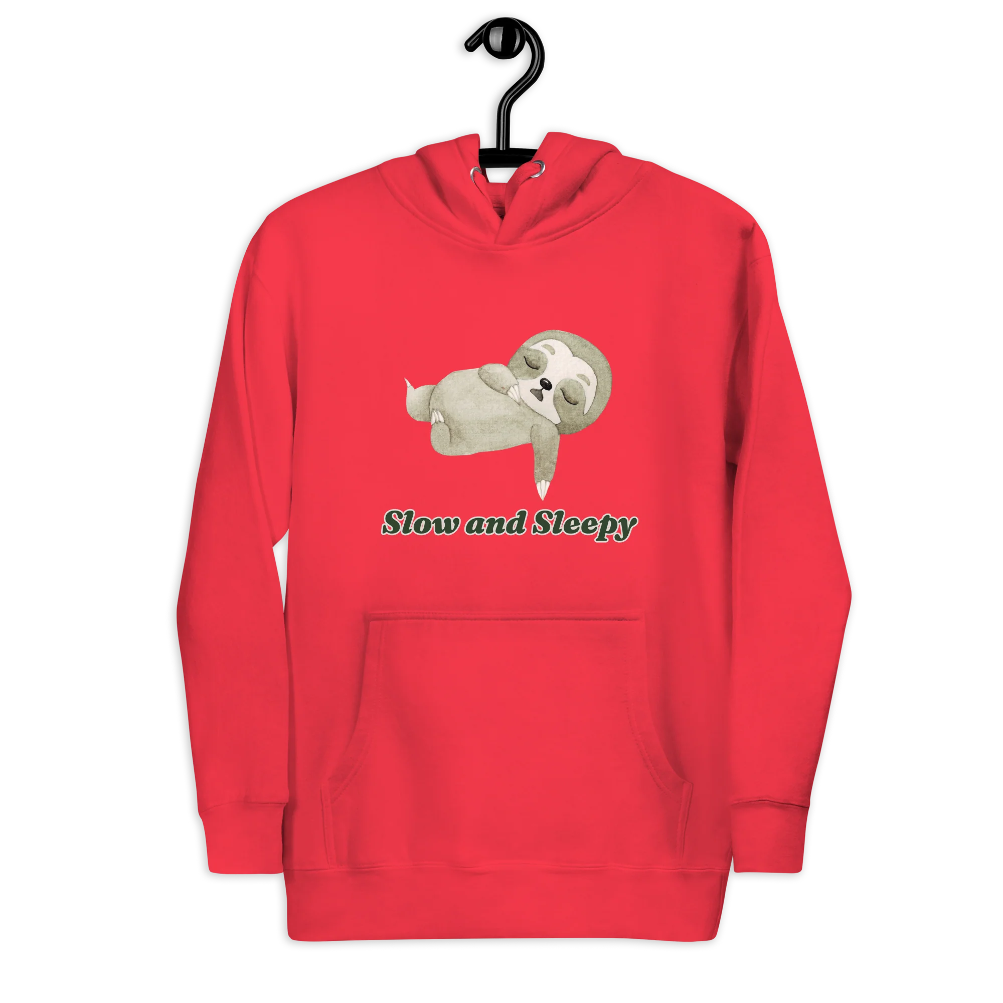 Slow and Sleepy unisex hoodie (BOBI) - Image 4