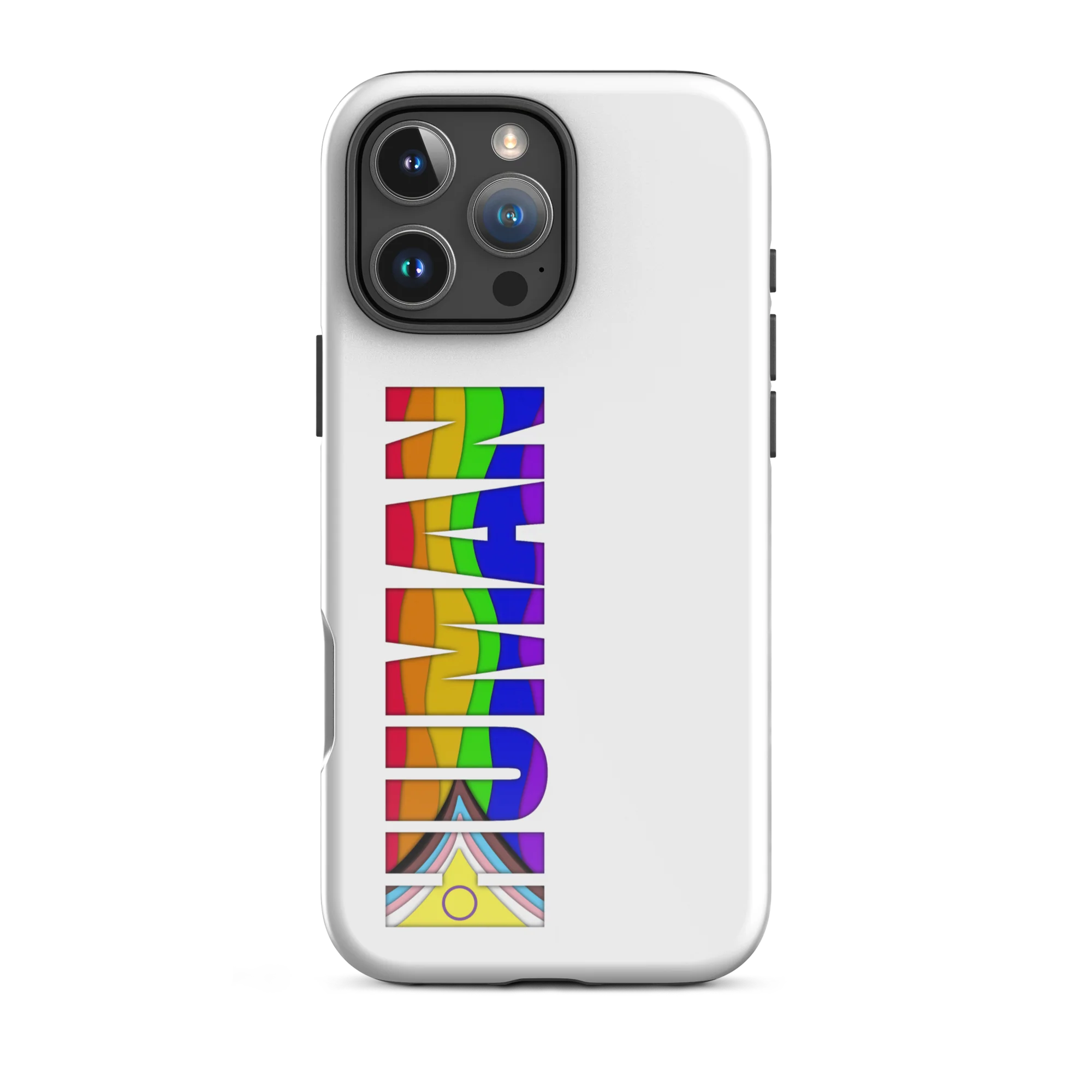 Tough HUMAN Pride Case for iPhone® - Image 23