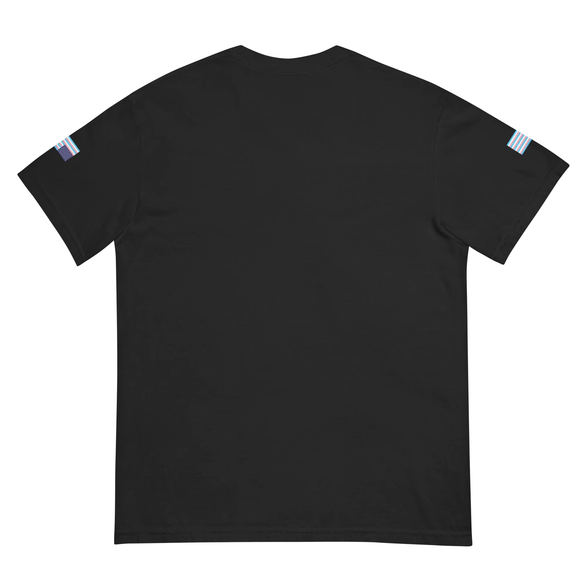 Trans protest flag tee (bright color variant) - Image 10